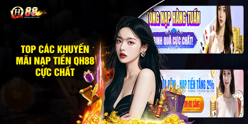 Lợi ích nổi bật khi tham gia khuyến mãi nạp tiền QH88