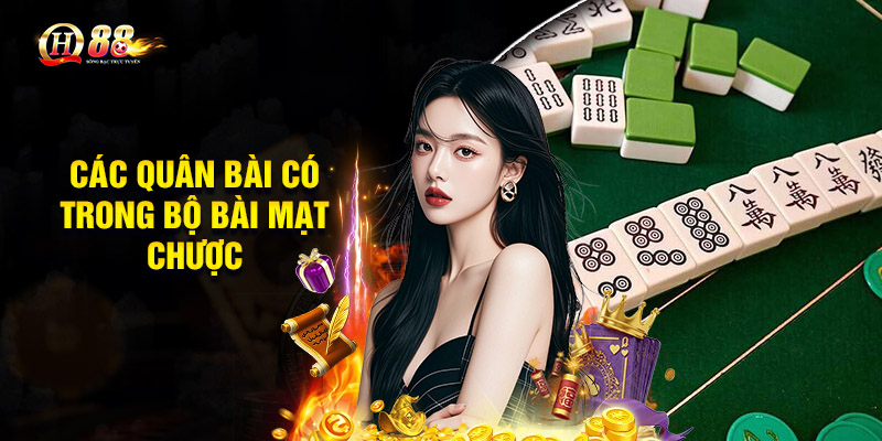 Các quân bài có trong bộ bài Mạt Chược