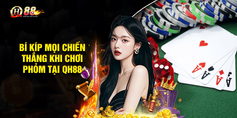 Bí kíp đút túi mọi chiến thắng khi chơi Phỏm tại QH88